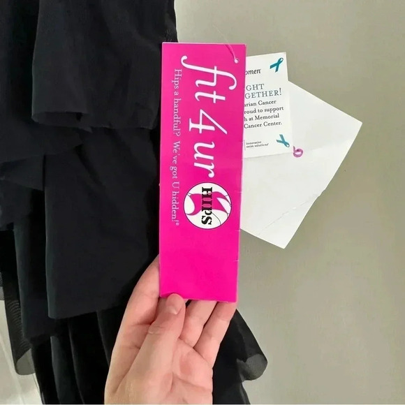 Fit 4 Ur Hips Solid 3 Tier V Hem Mesh Bandeau Romper Swimsuit Size 8 - Picture 9 of 10